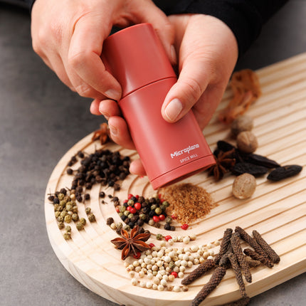 Microplane Gewürzmühle Lipstick Pink