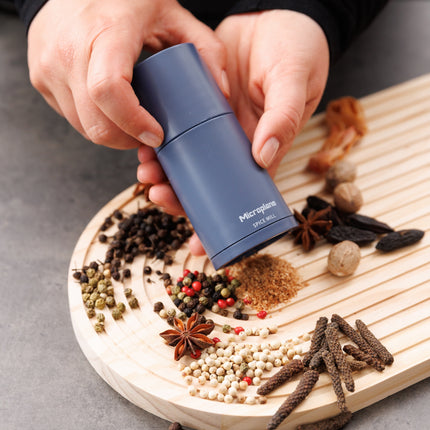 Microplane Gewürzmühle Denim blau