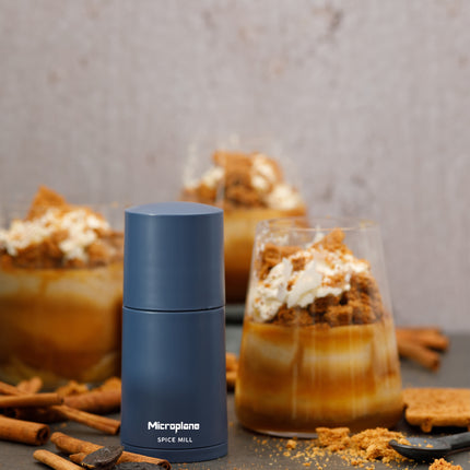 Microplane Gewürzmühle Denim blau