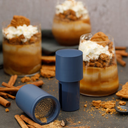 Microplane Gewürzmühle Denim blau