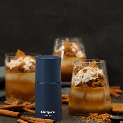 Microplane Gewürzmühle Denim blau