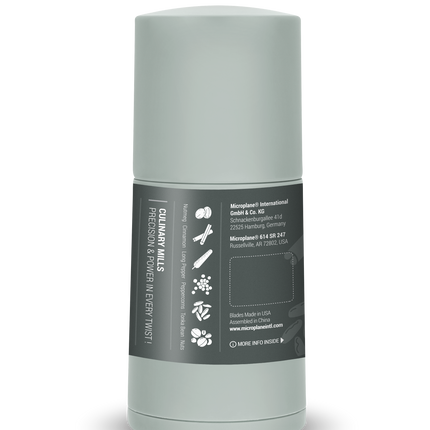 Microplane Gewürzmühle Salbei grün