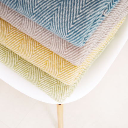 RIEMA Kuscheldecke Finn aus 100% Bio-Baumwolle rosa
