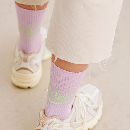 Ooley Socken Pastel Lavender M (39-43)
