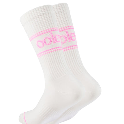 Ooley Socken Pastel White Neon Pink M (39-43)