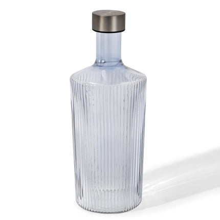 Paveau Glasflasche 1,25 l aus mundgeblasenem Borosilikatglas