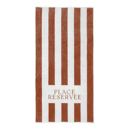 Place Reservee Strandtuch Tan Classic 200x100 cm