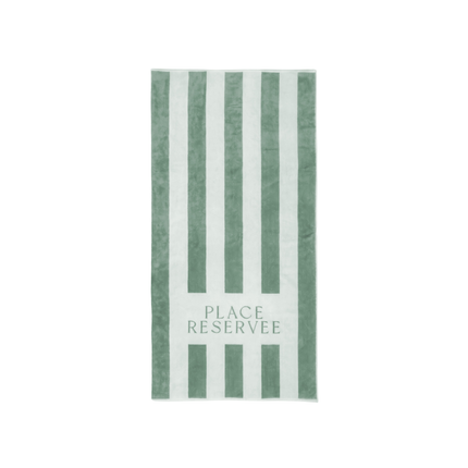 Place Reservee Strandtuch Eucalyptus Petite 65x120 cm