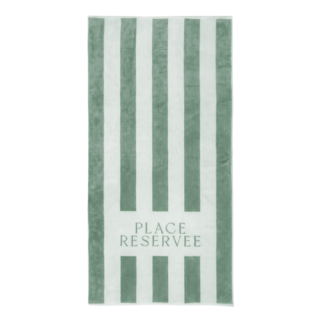 Place Reservee Strandtuch Eucalyptus Classic 200x100 cm