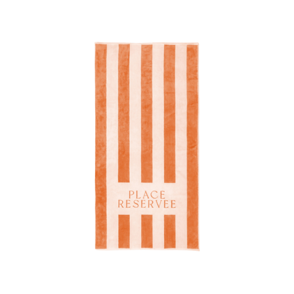 Place Reservee Strandtuch Peach Petite 65x120 cm