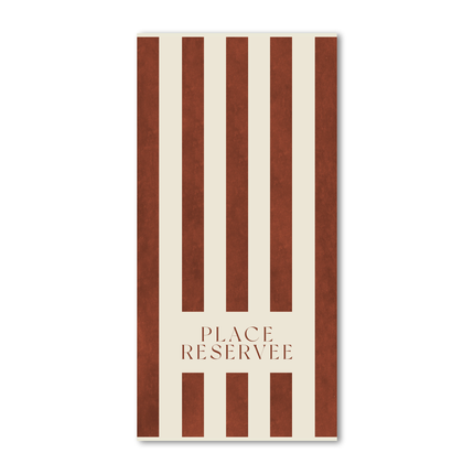 Place Reservee Strandtuch Tan 200x100 cm