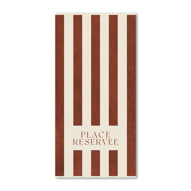 Place Reservee Strandtuch Tan 200x100 cm