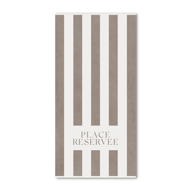 Place Reservee Strandtuch Sand 200x100 cm