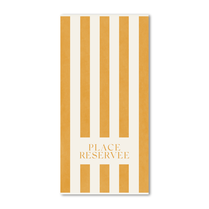 Place Reservee Strandtuch Gold 200x100 cm