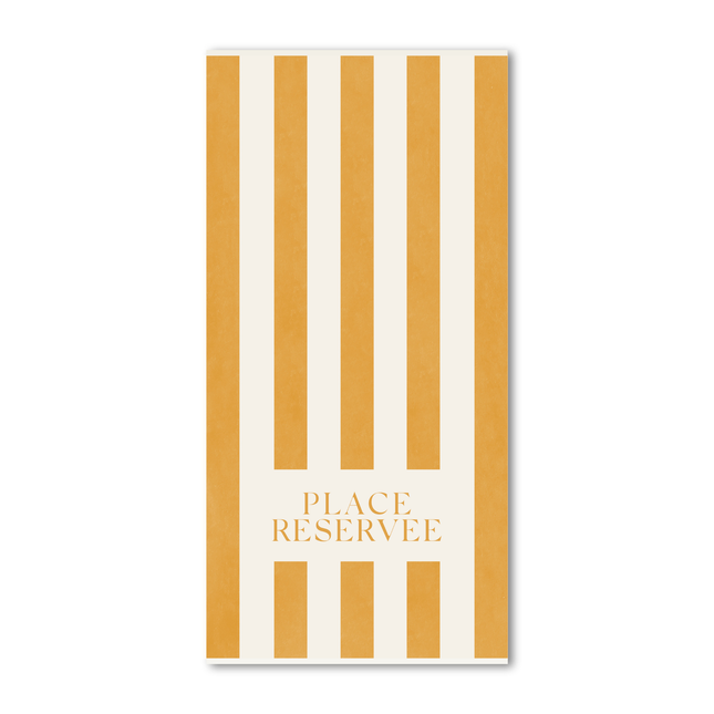 Place Reservee Strandtuch Gold 200x100 cm