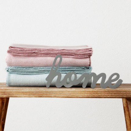 RIEMA Kuscheldecke Finn aus 100% Bio-Baumwolle rosa