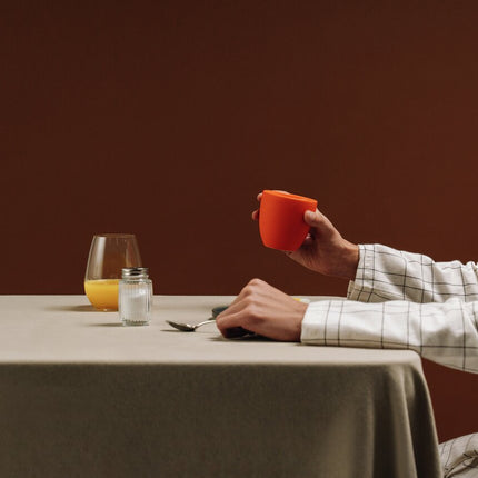 Rosenthal The Cup+ Espresso-Becher doppelwandig orange