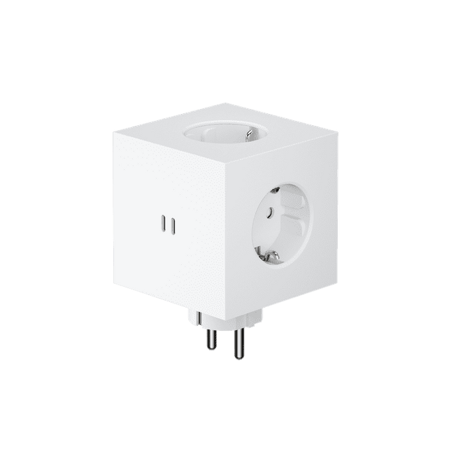 AVOLT Steckdose in Würfelform Square 2 weiß