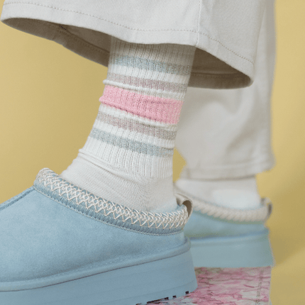 Ooley Socken Sporty Glitter Rose M (39-42)