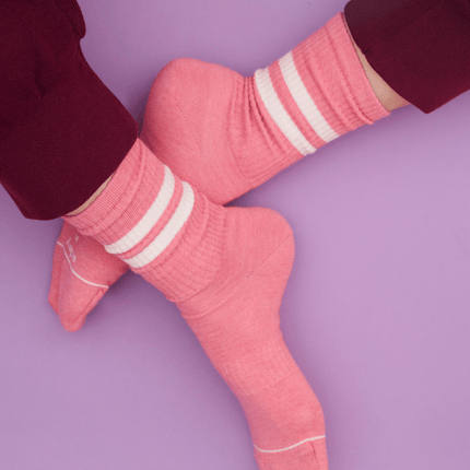Ooley Socken Sporty Melange Pink M (39-42)