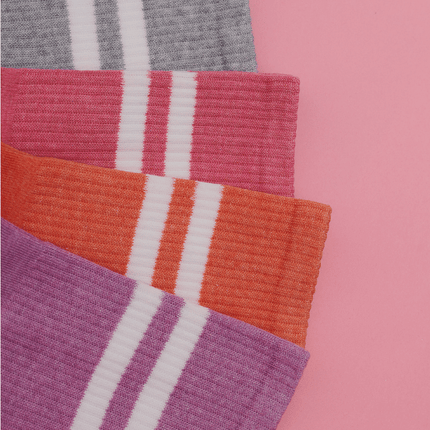 Ooley Socken Sporty Melange Lavender M (39-42)