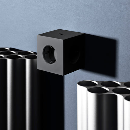 AVOLT Steckdose in Würfelform Square 2 schwarz