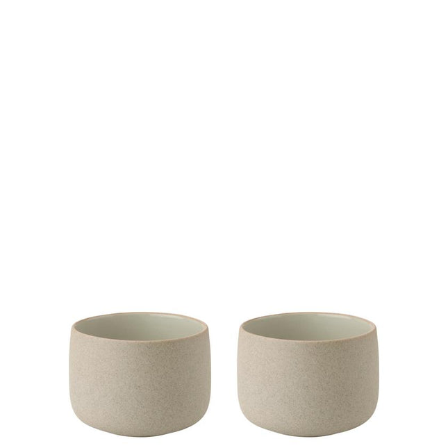 Stelton Becher Emma 0,15 l grau, 2 Stück