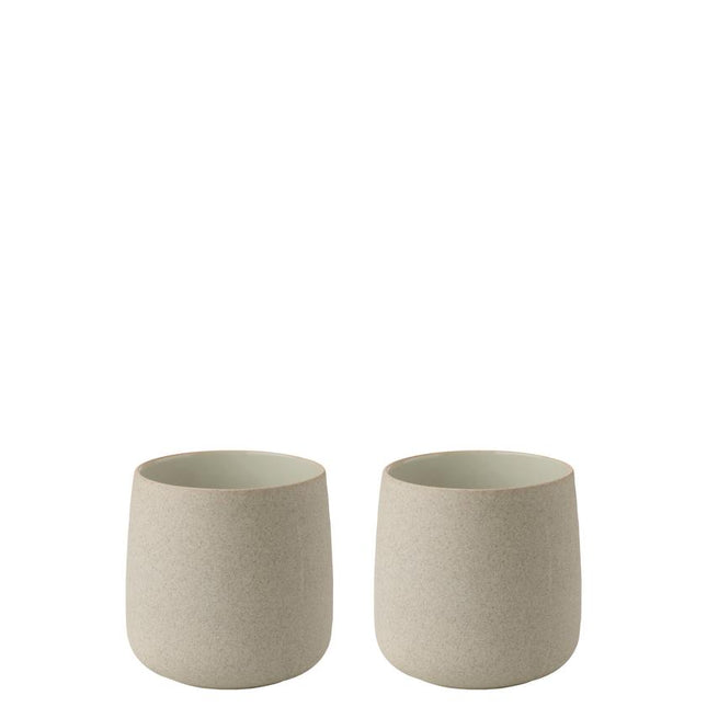 Stelton Becher Emma 0,22 l grau, 2 Stück