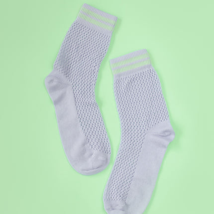 Ooley Socken Streetmood Net Lilac M (39-43)