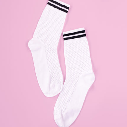 Ooley Socken Streetmood Net offwhite M (39-43)