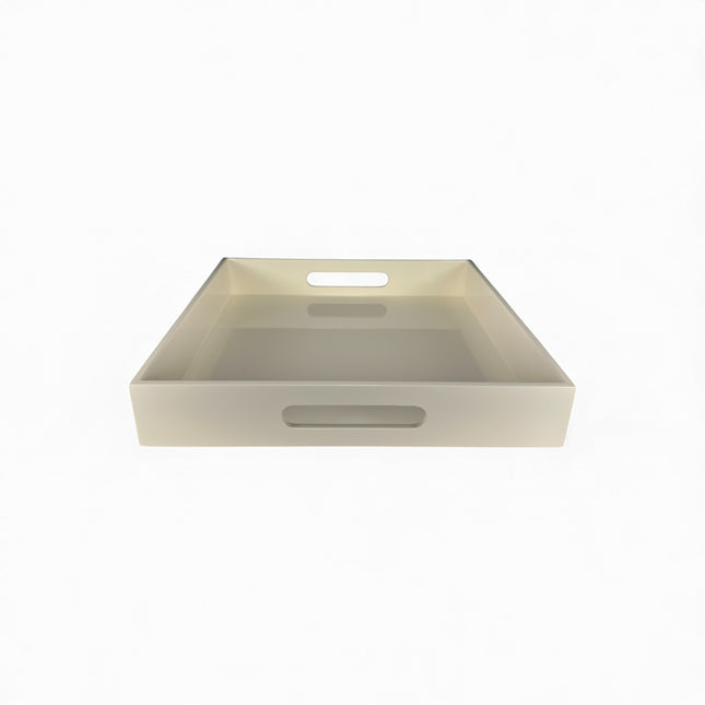 Albert L. Lacquer Tablett 29 x 29 cm natur