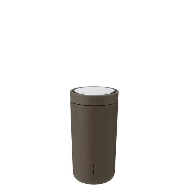 Stelton To Go Click Isolierbecher Soft Bark 0,2 l
