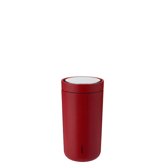 To Go Click Becher von Stelton in rot