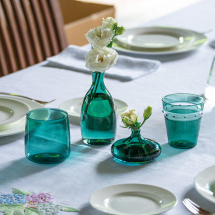 Zafferano Un fiore Vase grün