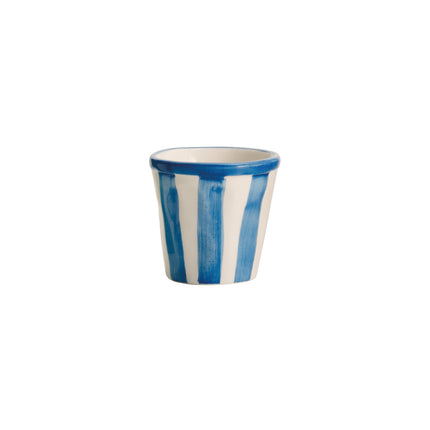 Zafferano Handgefertigte Espressobecher Righe 6er-Set