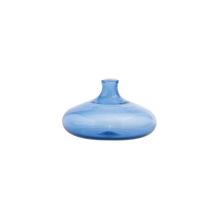 Zafferano Un fiore Vase blau