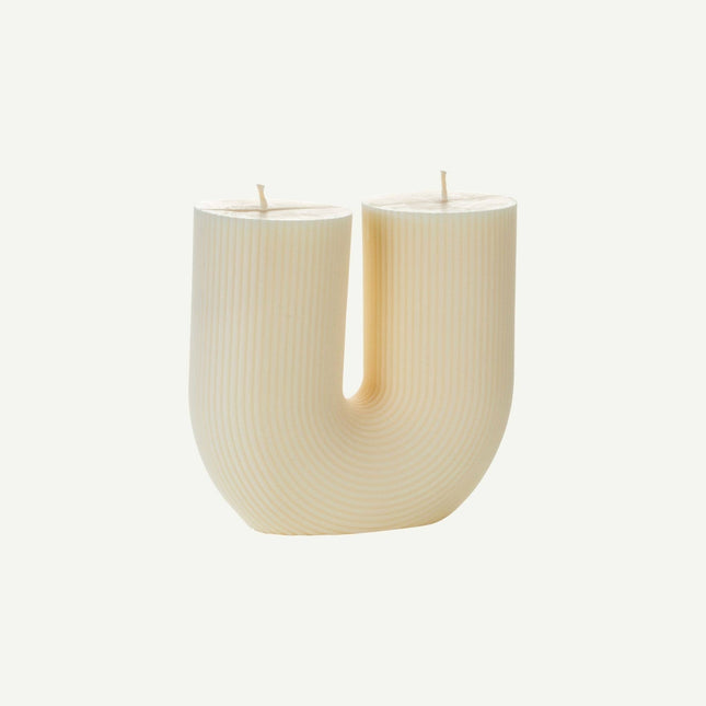 Skulptur Kerze Zoe – Rapswachs, H 11 cm