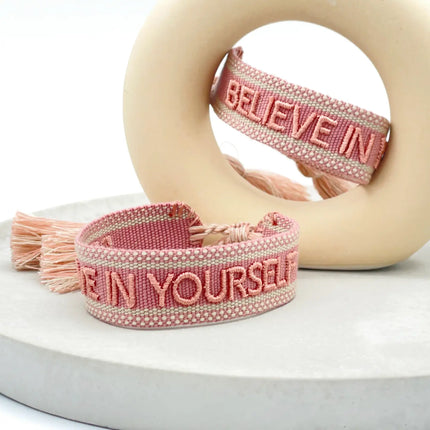 Parsley & Pepper Statement Armband Believe in yourself
