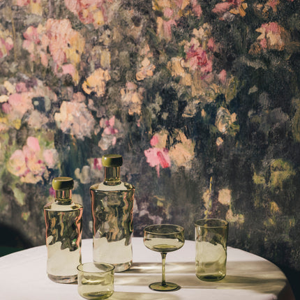 Paveau Coupe-Glas Swirl Moss