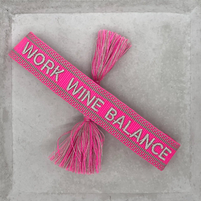 Parsley & Pepper Statement Armband Work Wine Balance