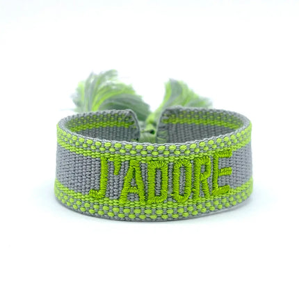 Parsley & Pepper Statement Armband J´adore grün
