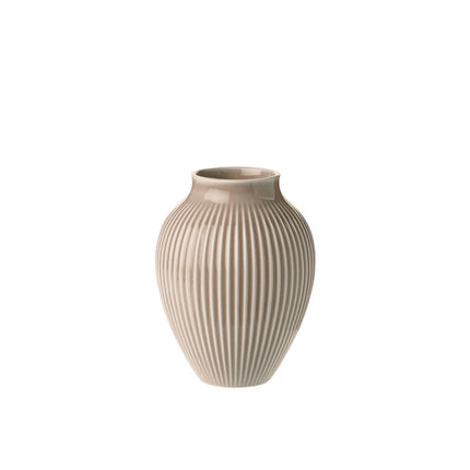 Knabstrup Vase Ripple Dusty rose 12,5 cm