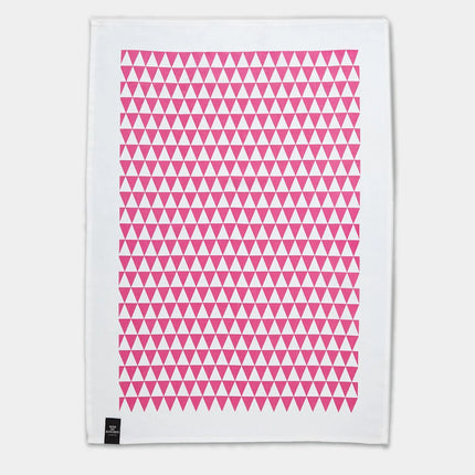 Kiss my Kitchen Geschirrtuch Dreieck pink