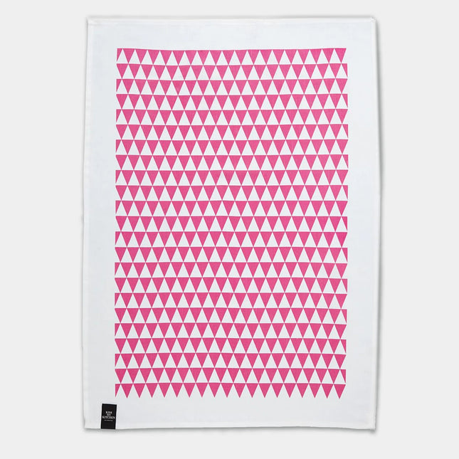 Kiss my Kitchen Geschirrtuch Dreieck pink