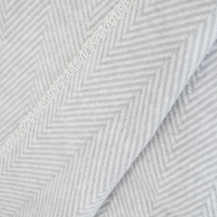RIEMA Kuscheldecke Finn aus 100% Bio-Baumwolle grau